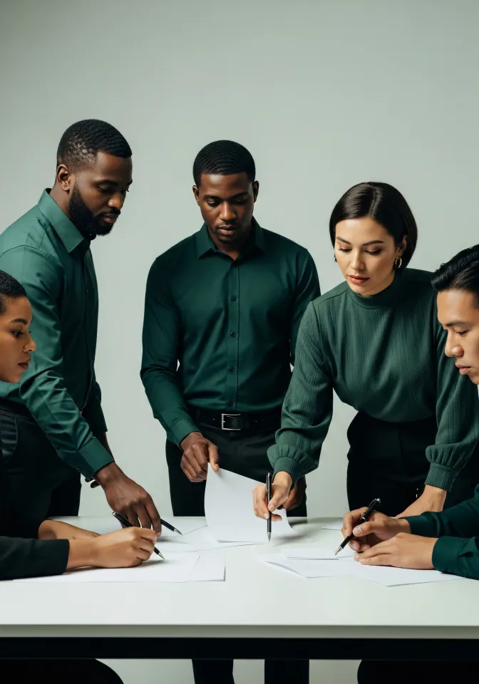 grupo em prática de mindfulness